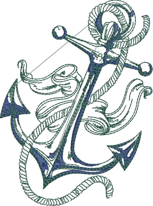 Captain’s Choice Nautical Machine Embroidery