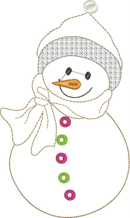 Elegant Holiday Ball Embroidery