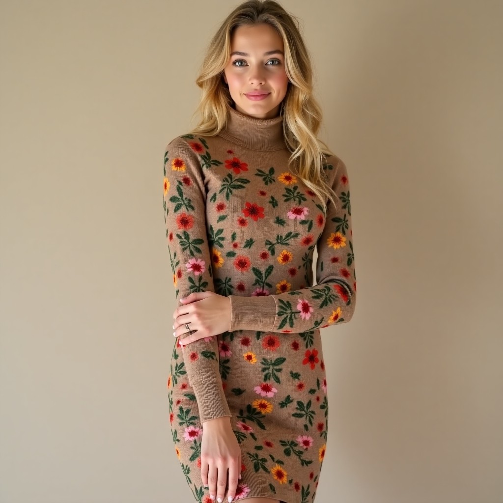 Diamond Prestige Botanical Embroidered Luxury Occasion Dress