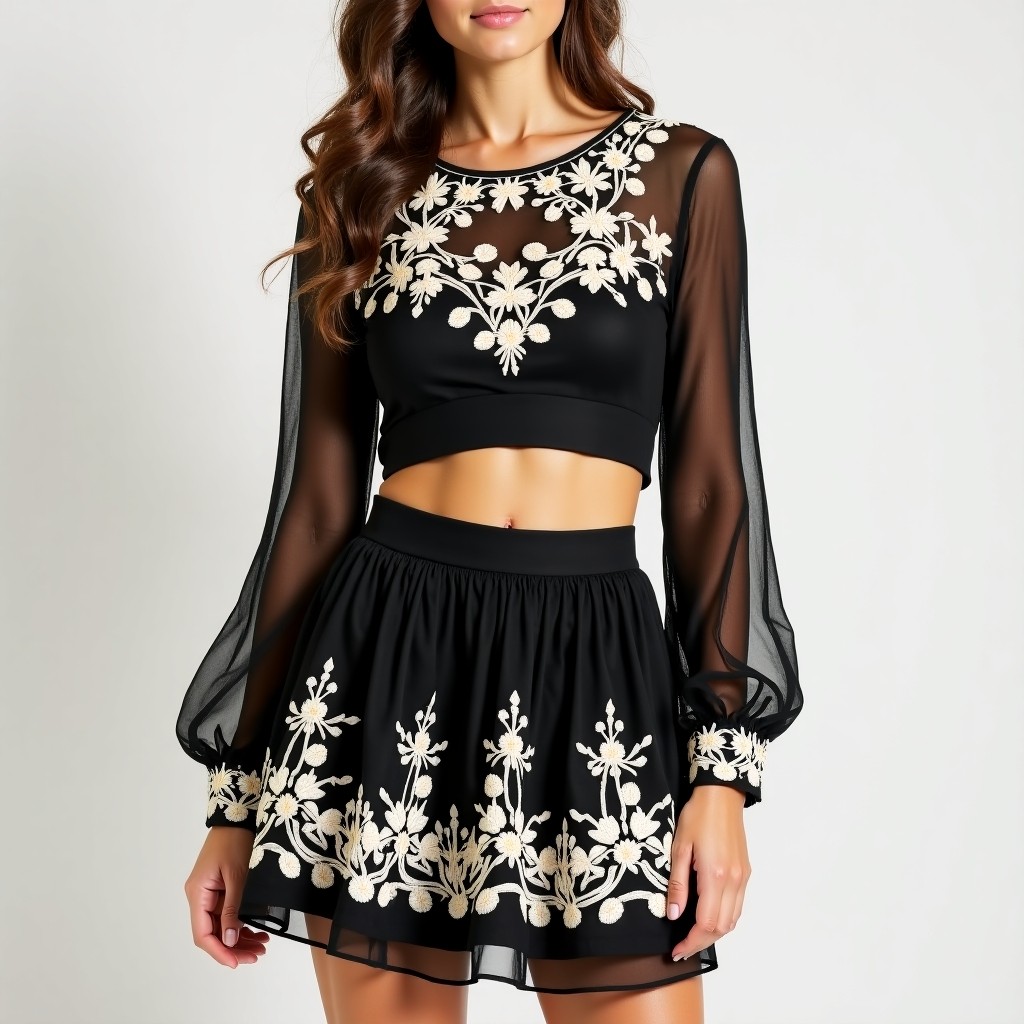 Signature Floral Royale Women's Luxury Fashion Set