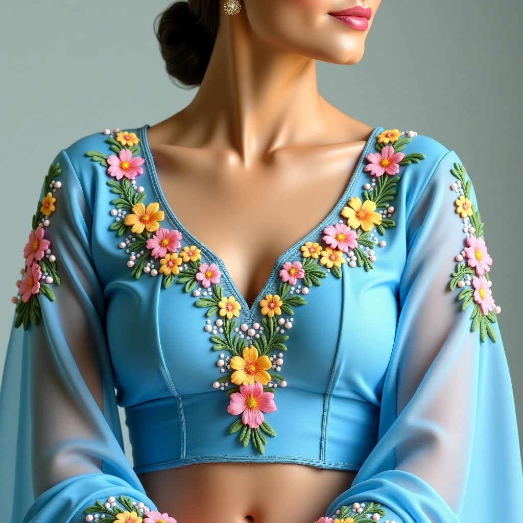 Royal AI Couture Women's Blouse