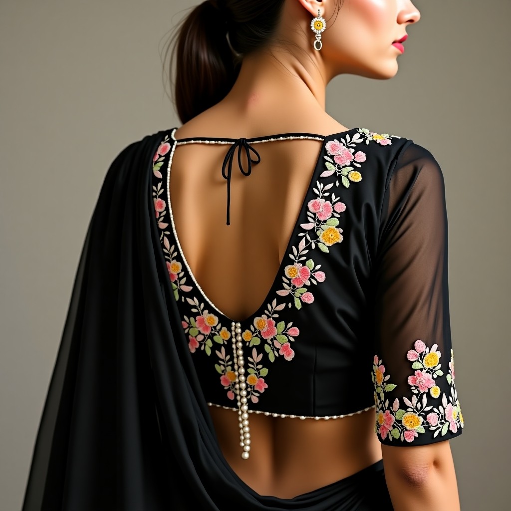 AI Imperial Garden Women's Couture Blouse