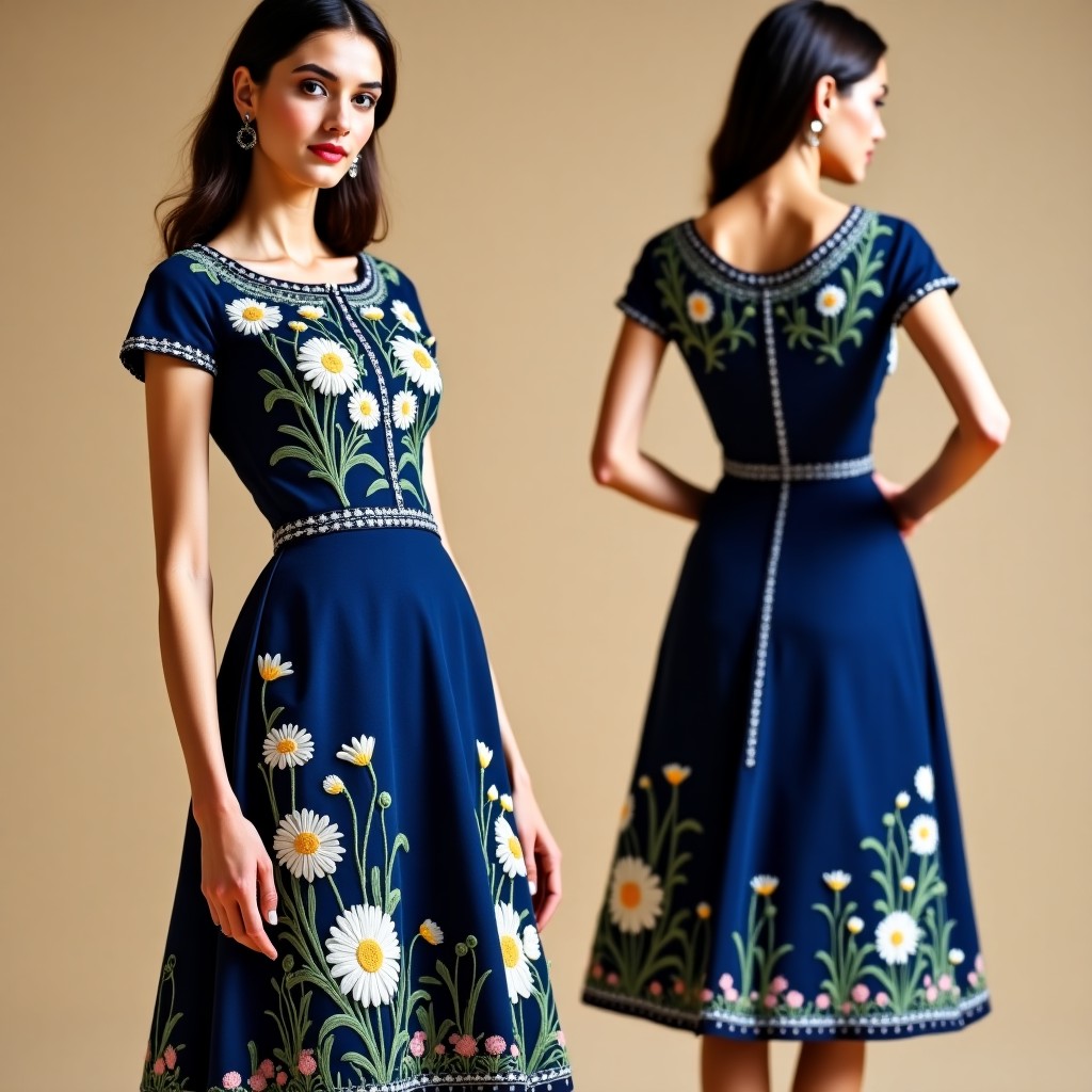 Enchanted Garden Flare Dress