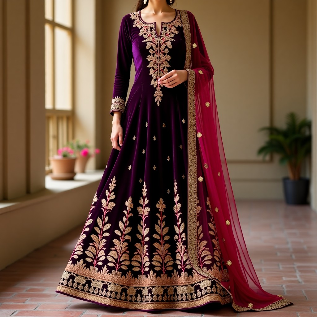 Premium Floral Couture Lehenga