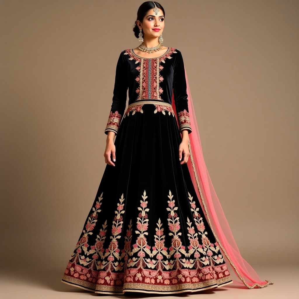 Royal Garden Party Lehenga