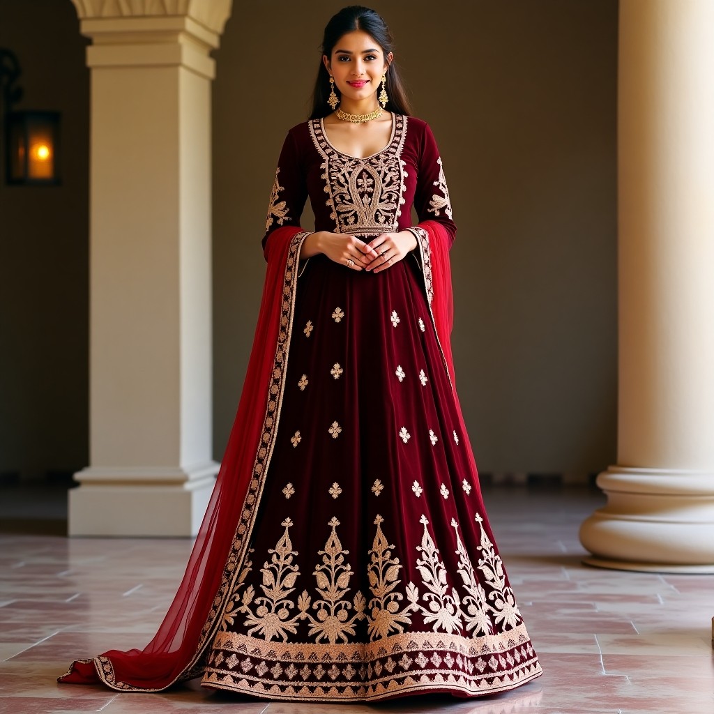 Grand Royal Blossom Celebration Lehenga