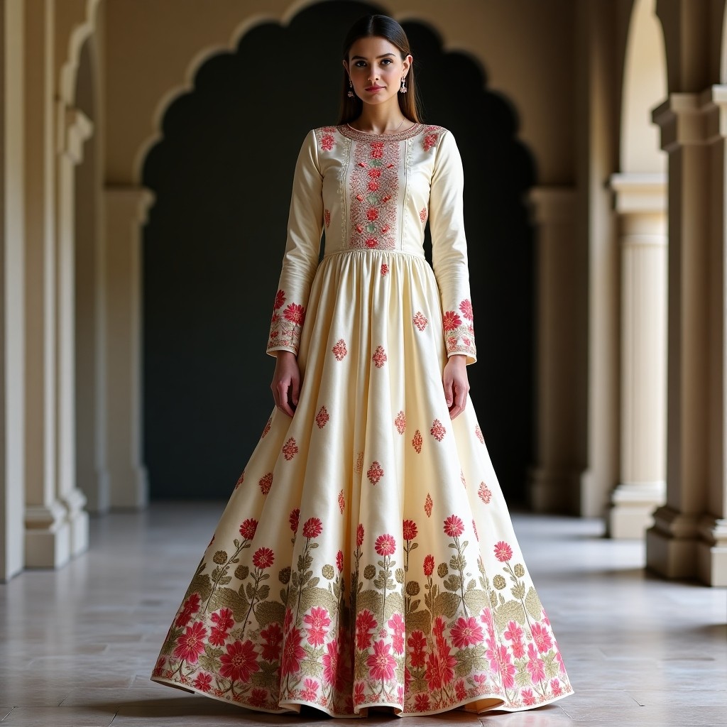 Grand Heritage Floral Lehenga