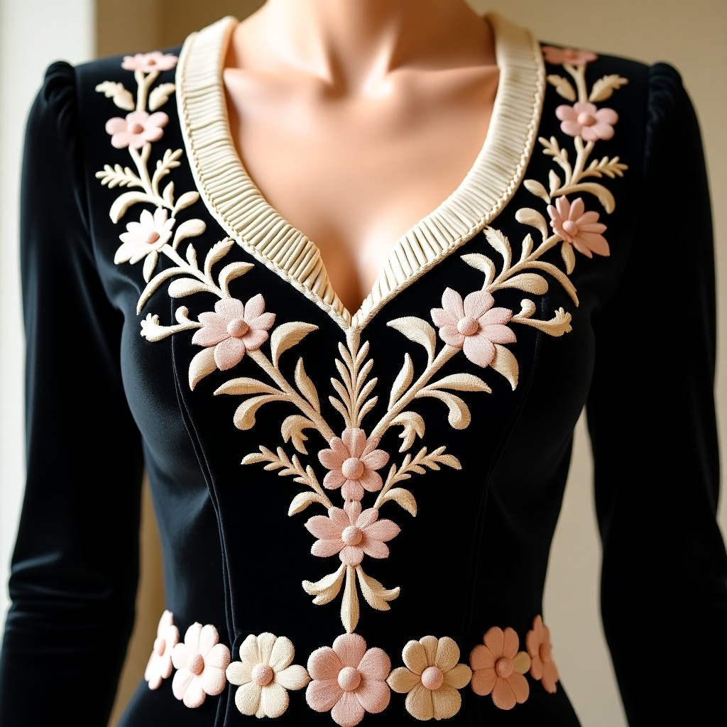 Heritage Bloom European Court Dress