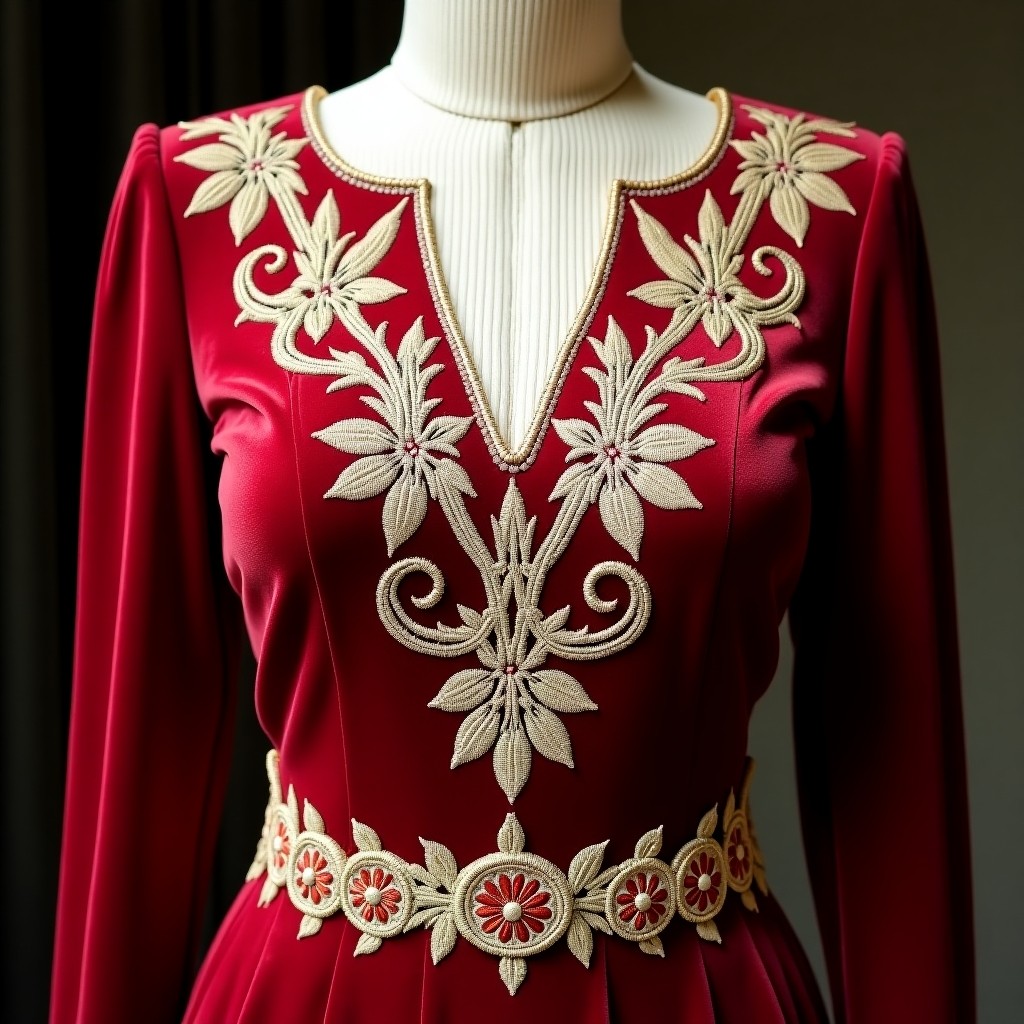 Versailles Golden Blossom Dress