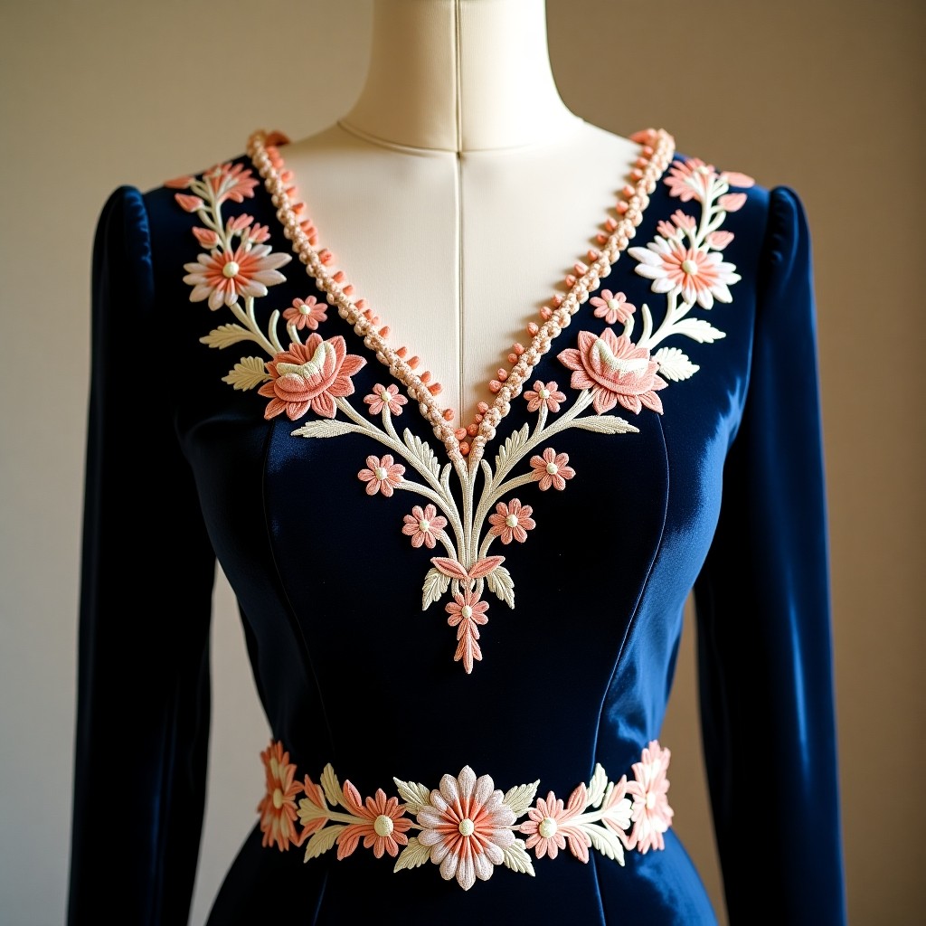 Golden Fleur Heritage Gown