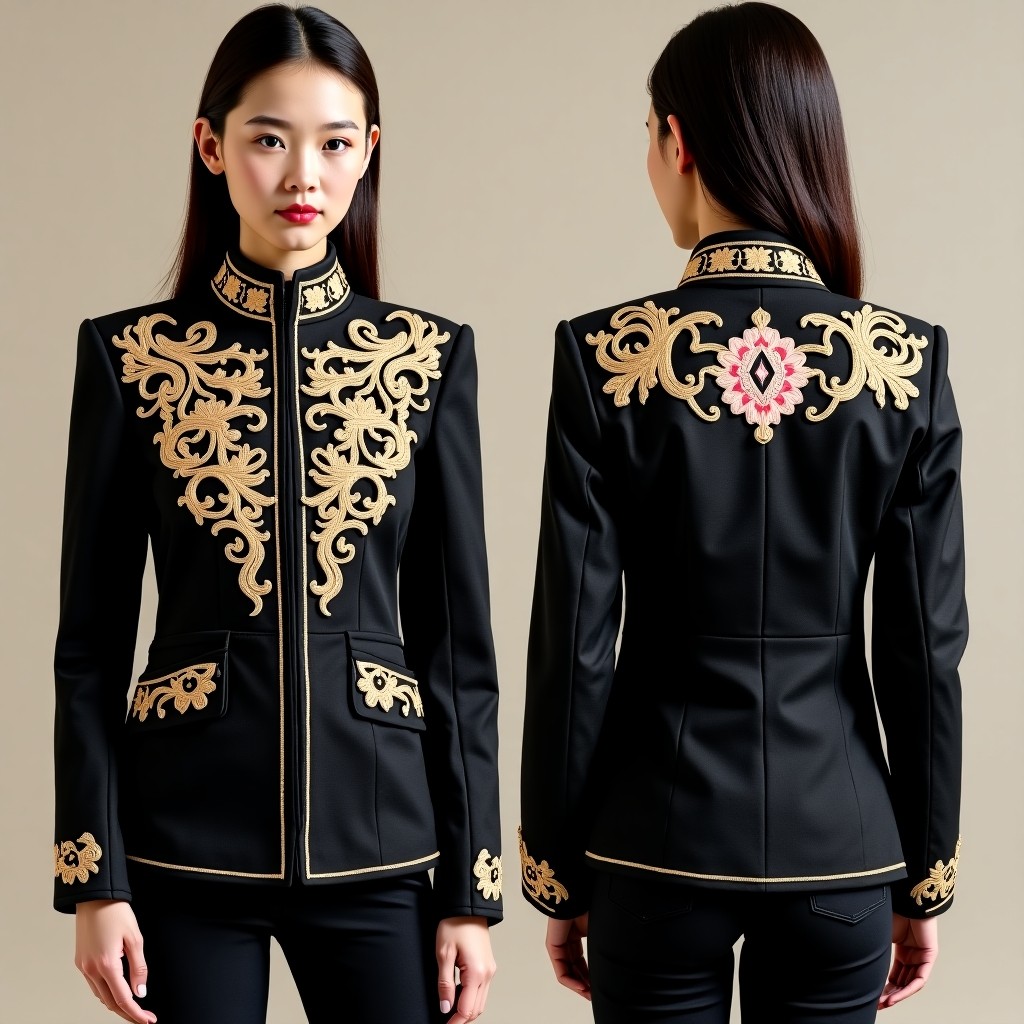 Fancy Heritage Vine Jacket Dress