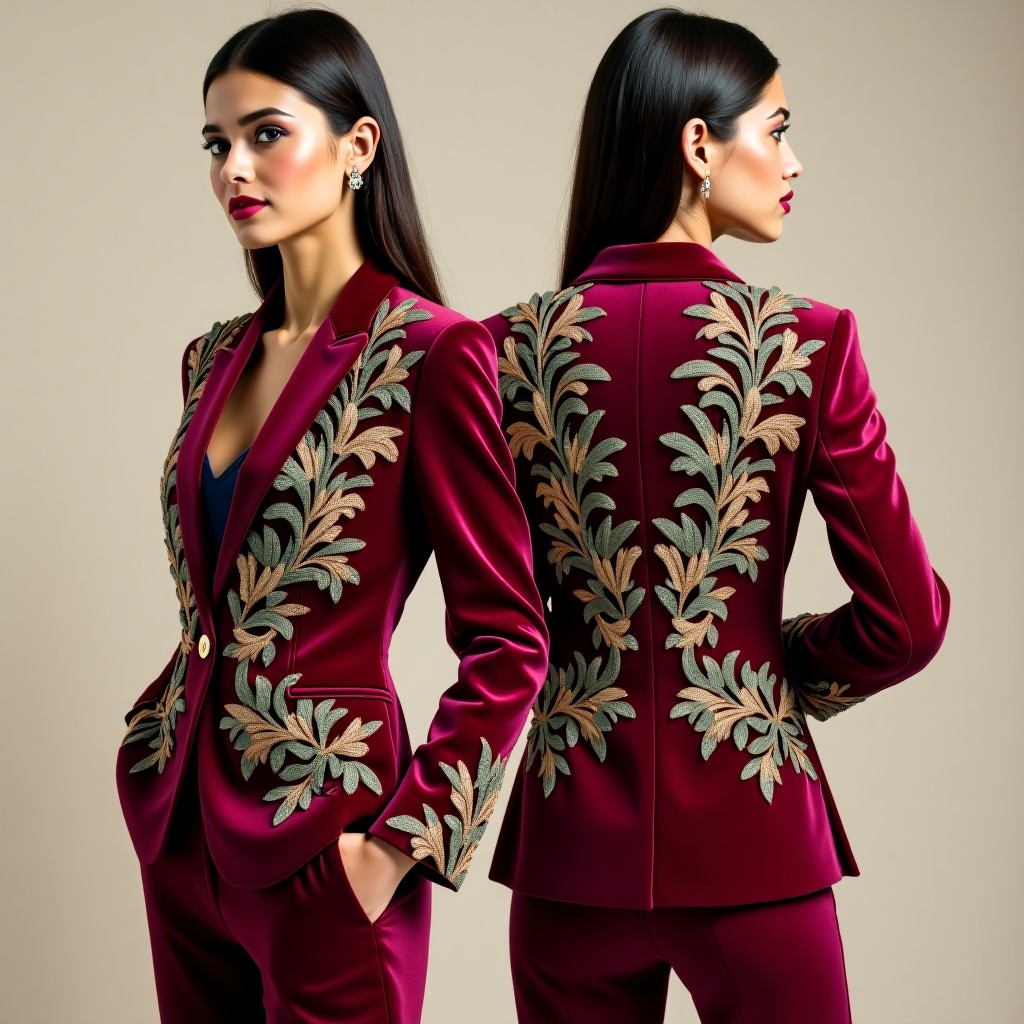 Designer Elegant Embroidered Blazer