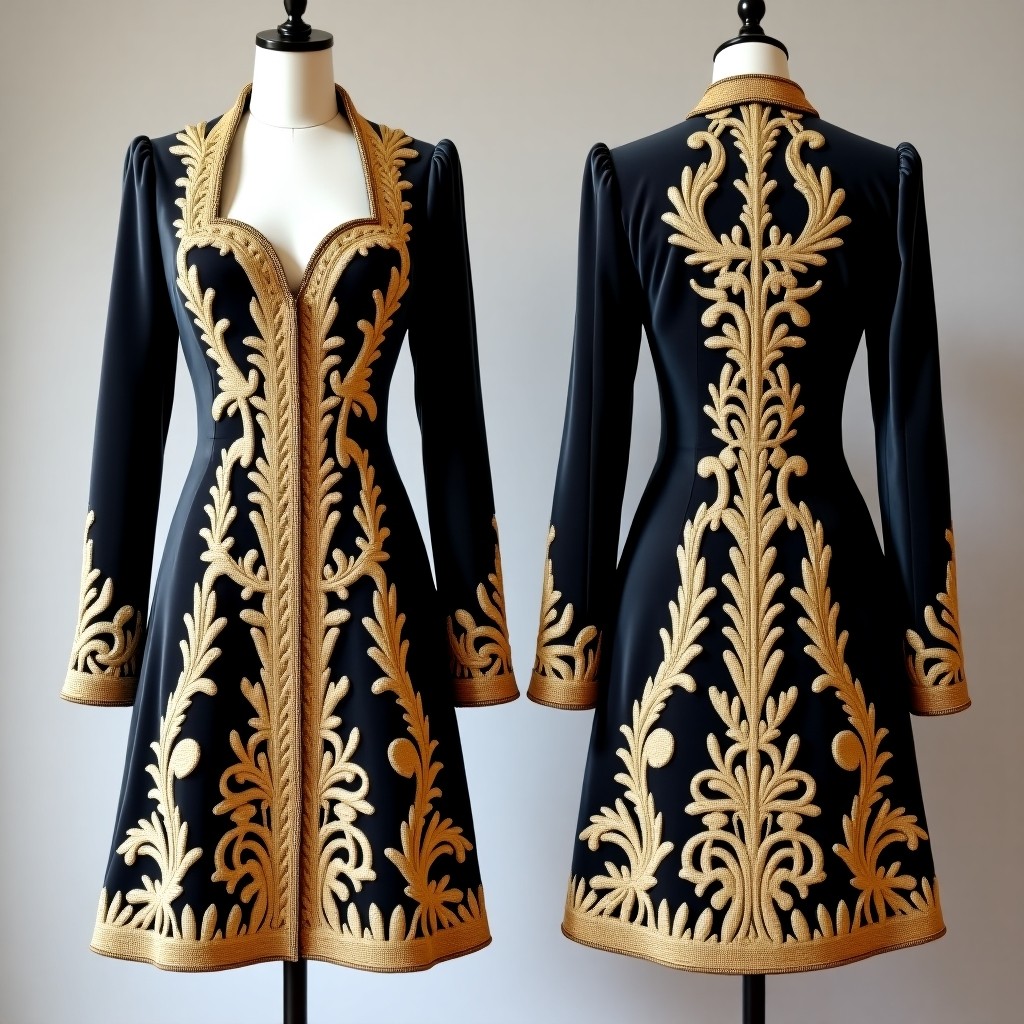 Premium Heritage Vinework Embroidered Jacket