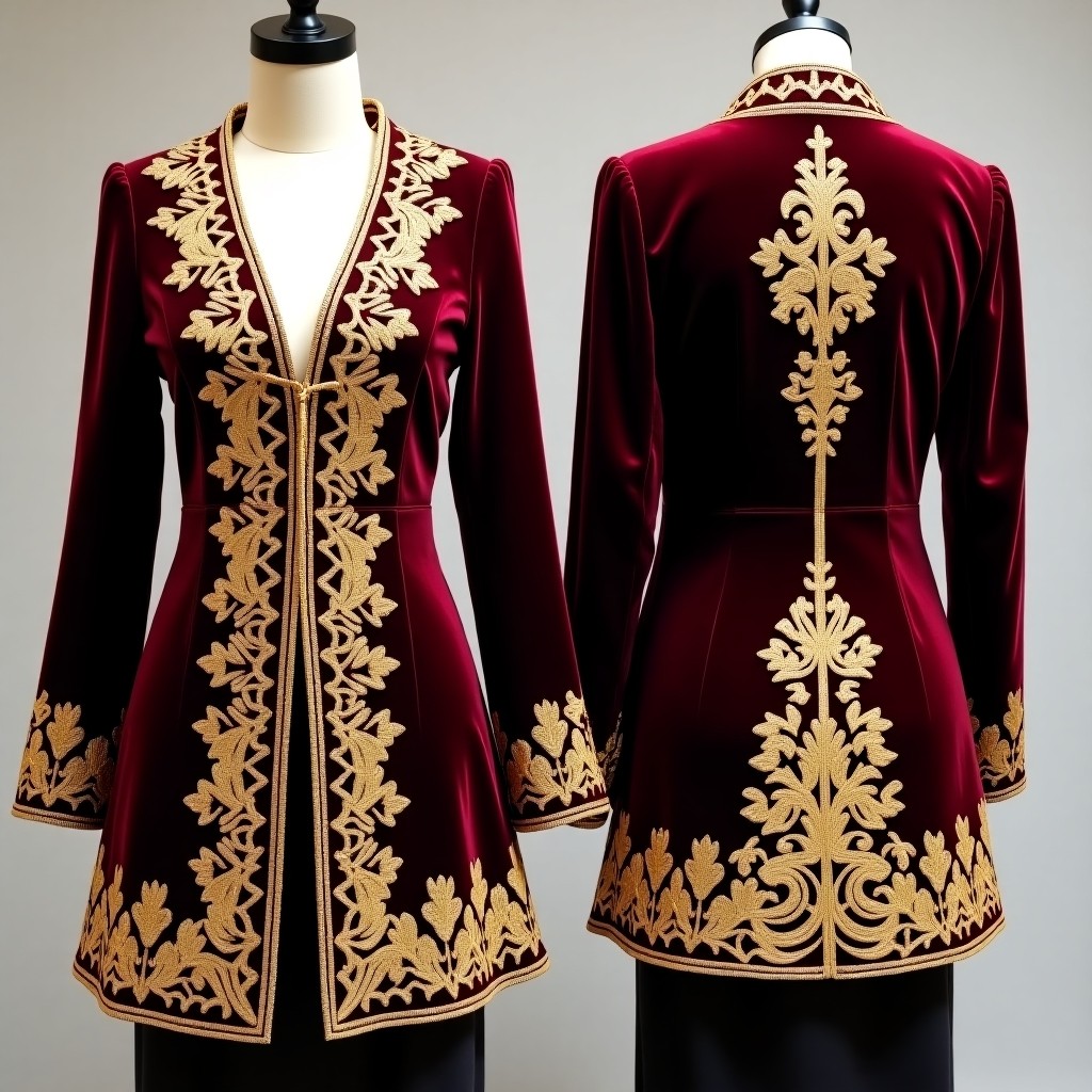 Decorative Couture Embroidered Jacket