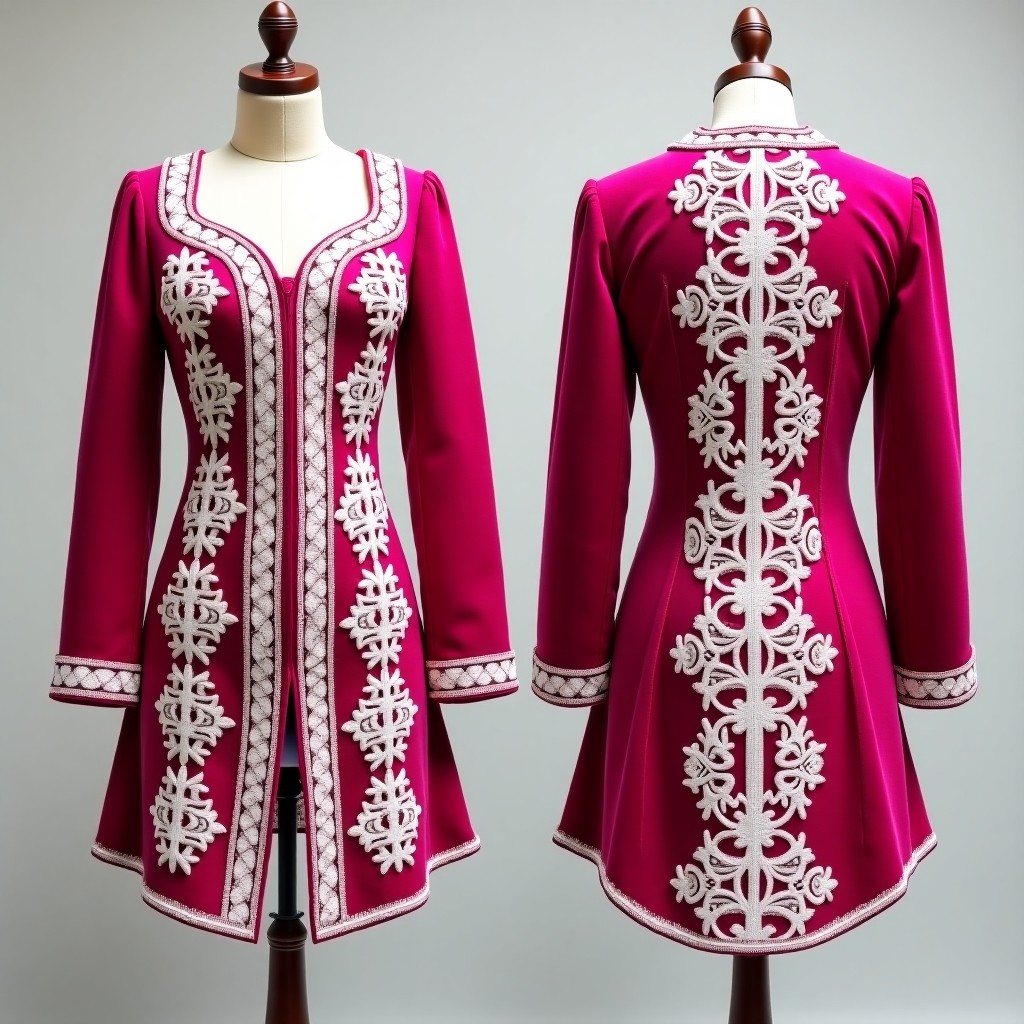 Royal Botanical Embroidered Occasion Jacket