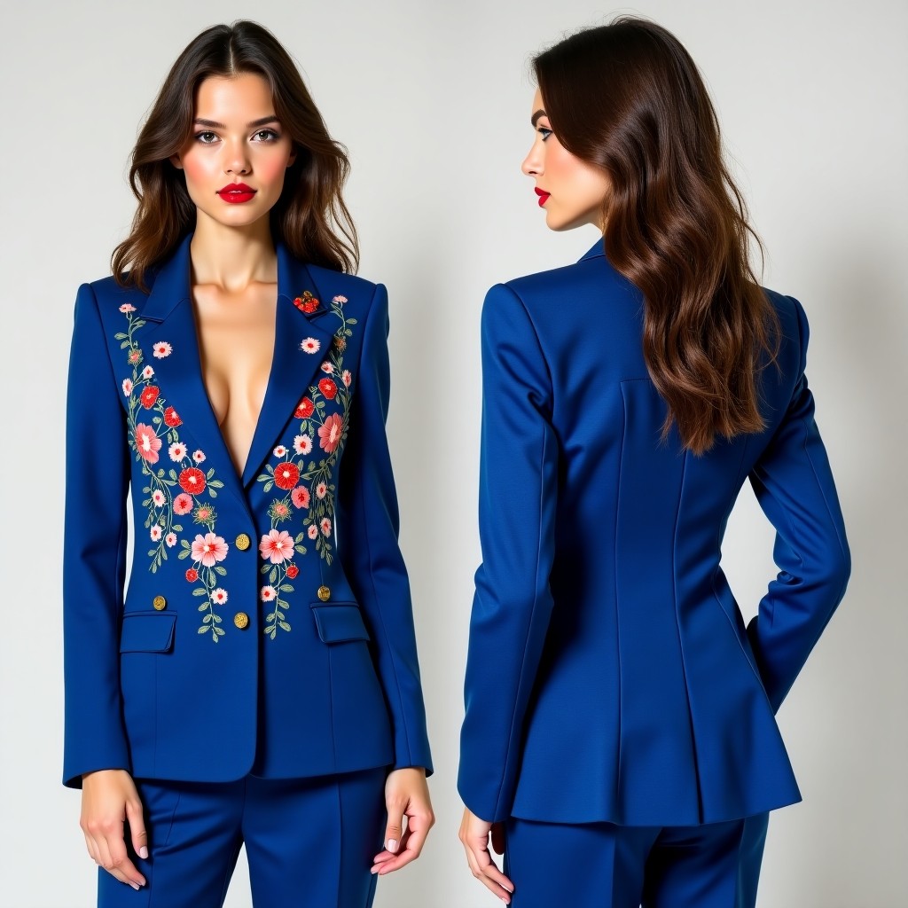 Ornamental Leaf Scroll Jacket