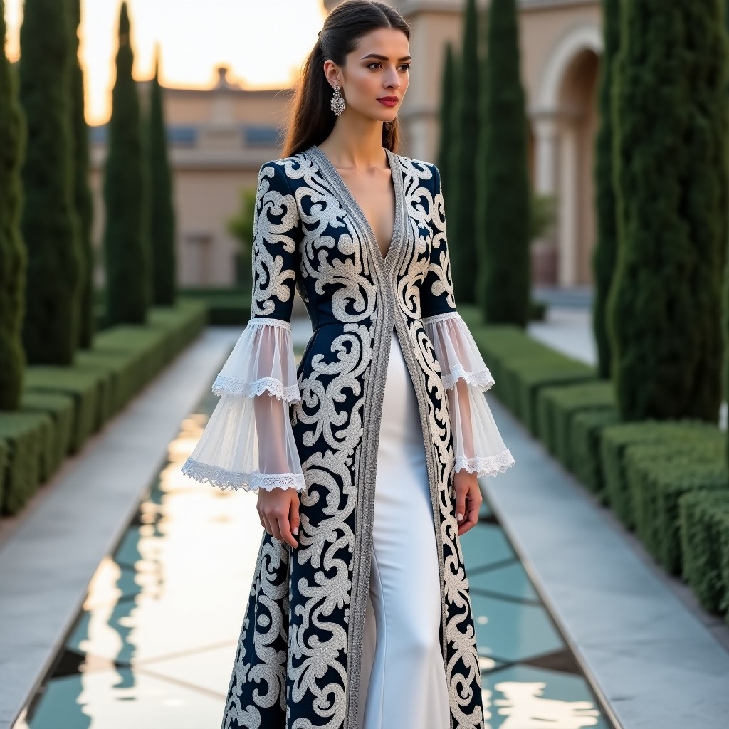 Moroccan Blossom Trail Couture Wear