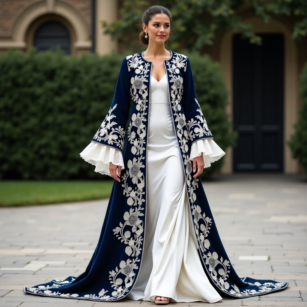 Royal Moroccan Scroll Garden Couture