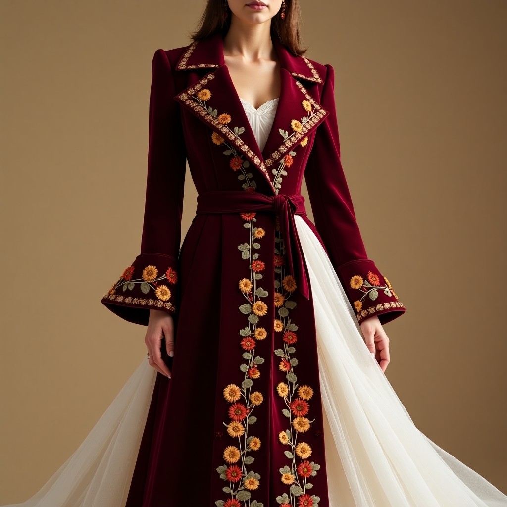 Opulent Moroccan Floral Scroll Wear