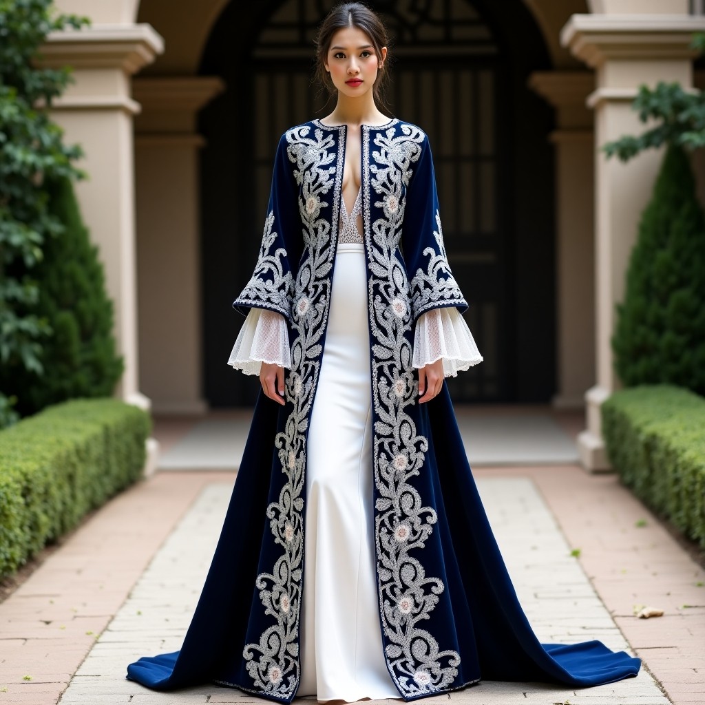 Luxurious Moroccan Petal Garden Couture