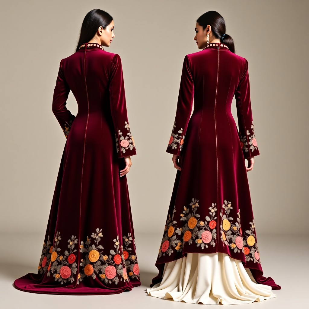 Royal Moroccan Botanical Heritage Couture