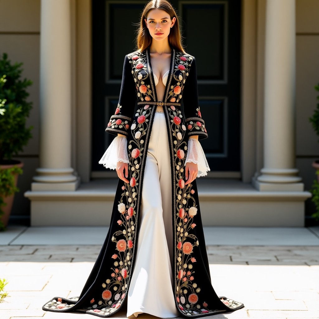 Elegant Moroccan Vine Scroll Heritage