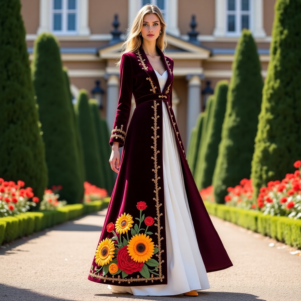 Grand Moroccan Vine Blossom Fashion