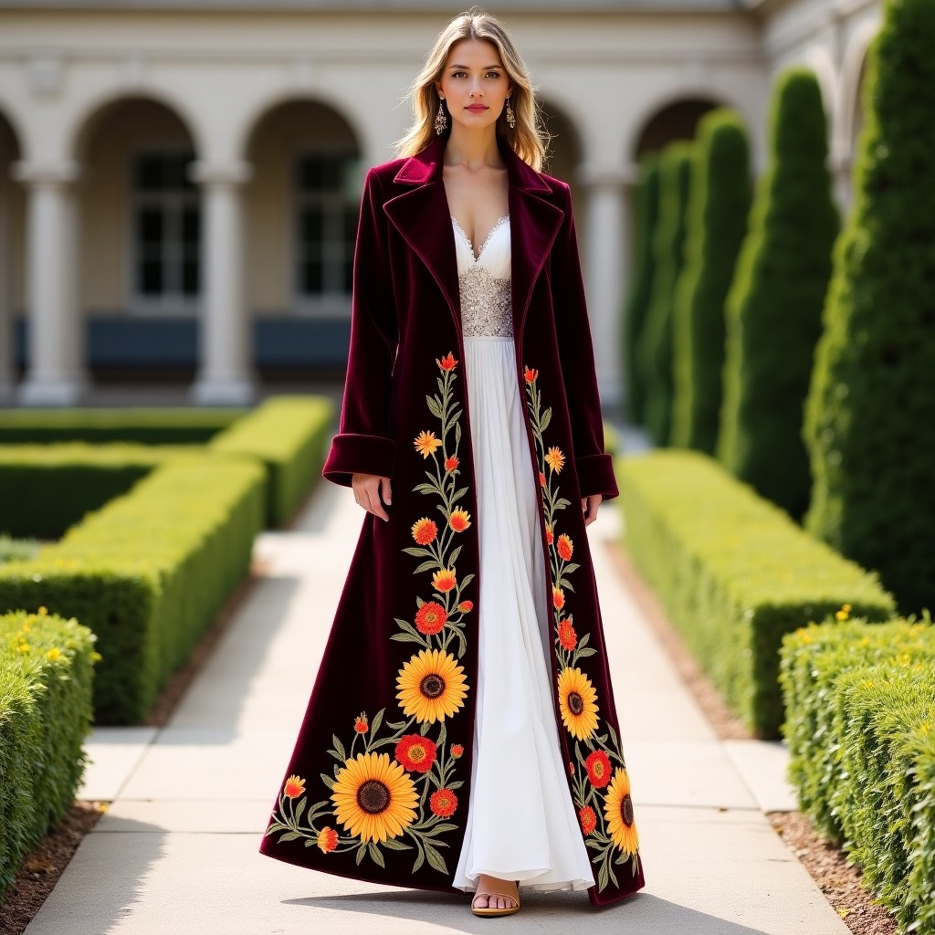 Magnificent Moroccan Garden Vine Gown