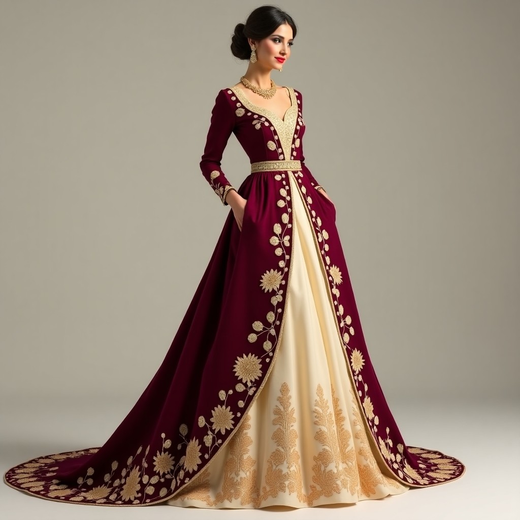 Signature Macedonian Botanical Trail Dress