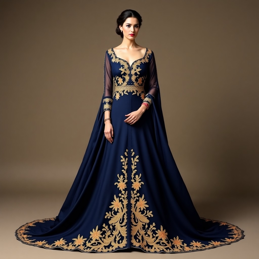 Elegant Ornamental MACEDONIAN FOLK DRESS