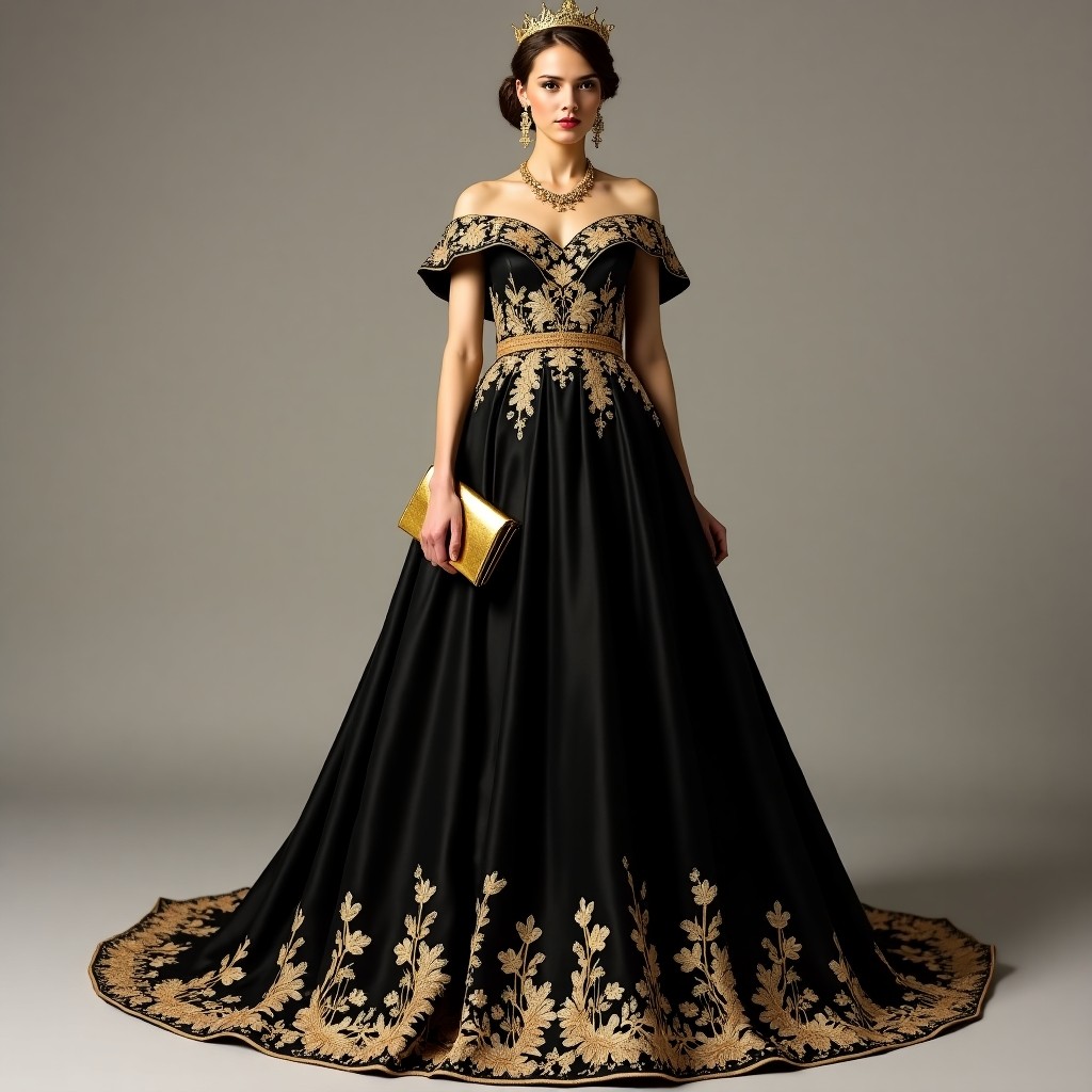 Intricate Bodice Embroidered MACEDONIAN FOLK DRESS