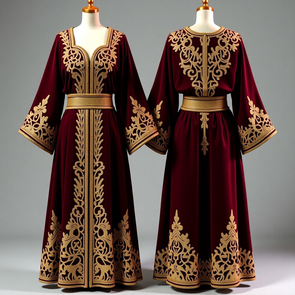 Women's Heritage Jacket with Ornate Leaf Motifs